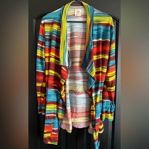 Grace & Emma Open Cardigan. Med/lg worn once
